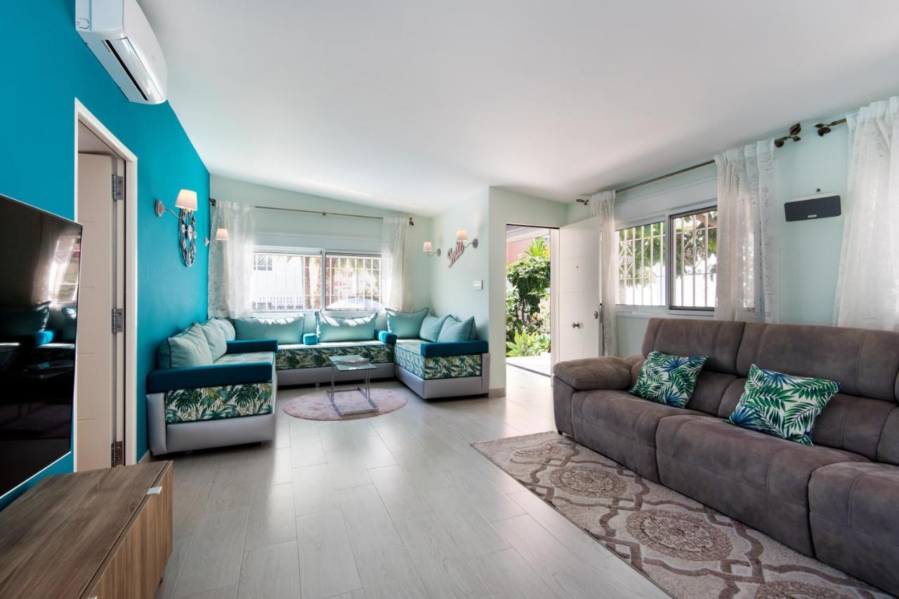 Villa Palm Beach Marina Benalmadena 3 Min Walking From The Sea מראה חיצוני תמונה