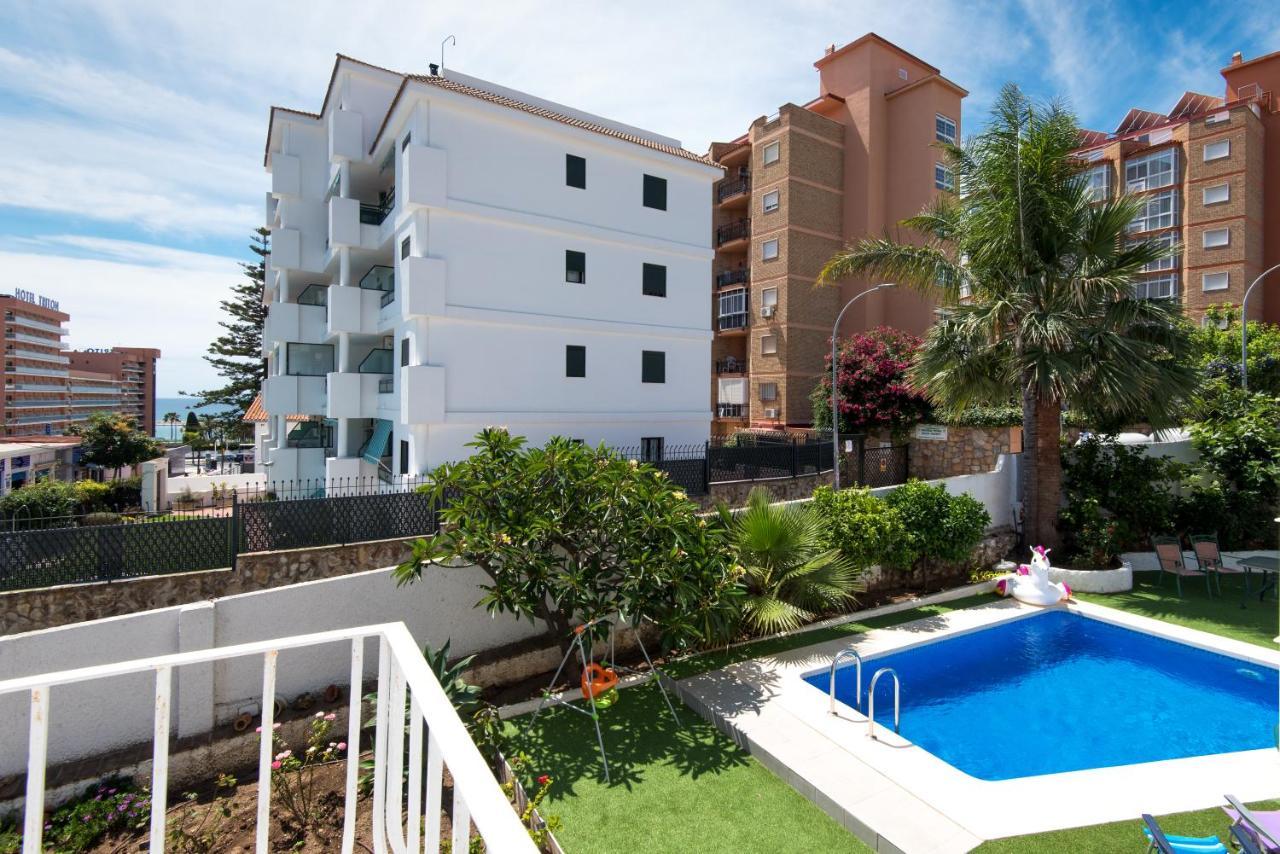 Villa Palm Beach Marina Benalmadena 3 Min Walking From The Sea מראה חיצוני תמונה