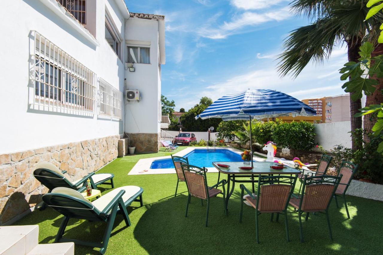Villa Palm Beach Marina Benalmadena 3 Min Walking From The Sea מראה חיצוני תמונה